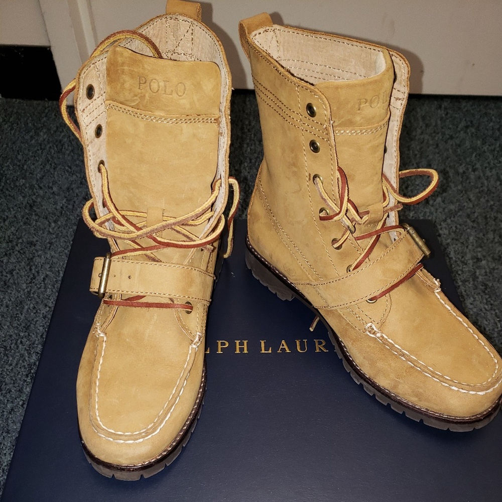 Leather Polo Boots